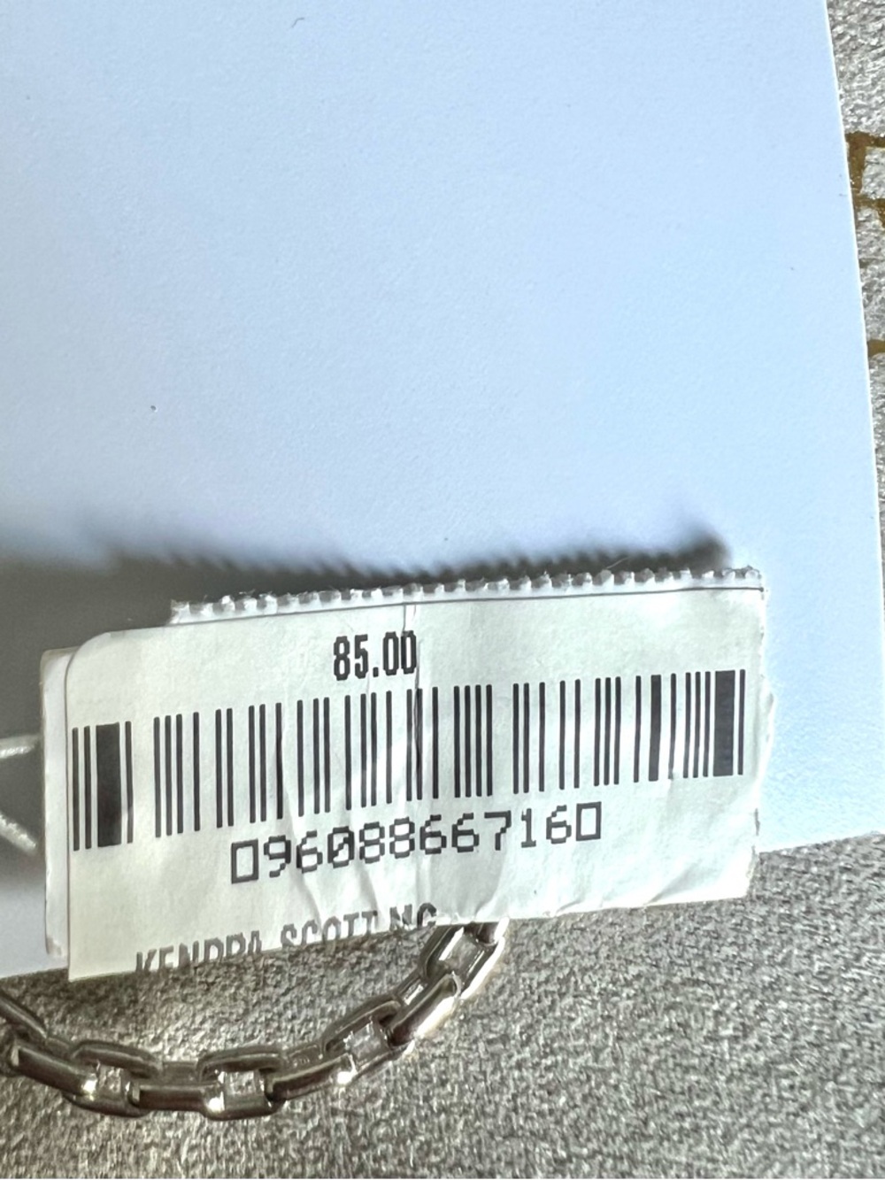 NWT Kendra Scott Lexi Silver Hoop Earrings - Picture 8 of 8